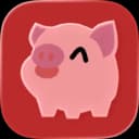 Pink pig icon for the FinMaxing AI money manager